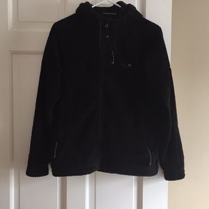 Mountain Hardwear Black Fleece Hooded Jacket